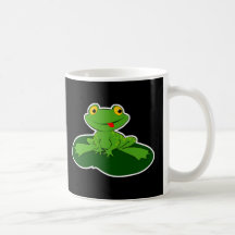 grenouille mignonne de bébé mugs à café