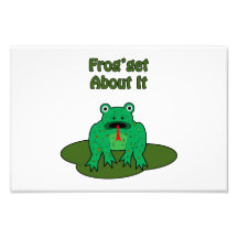 Grenouille verte - la grenouille obtiennent à son  photos sur toile