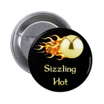 Grésillement du flipper chaud badge