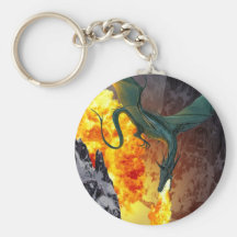 Grève Keychain de dragon Porte-clés