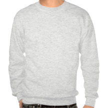 Grey sweater "We walk by Faith" Pullover Sweatshirt