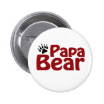 Griffe d'ours de papa pin's avec agrafe