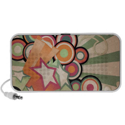 Griffonnage de battement haut-parleur portable