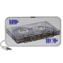 Griffonnage de hip hop haut-parleurs mp3