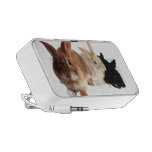 Griffonnage de lapins haut-parleurs