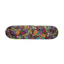 Griffonnage de mon esprit skateboards personnalisables