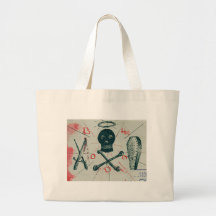 Griffonnages de ripper sac de toile