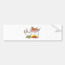Gril grillons BBQ barbecue Adhésifs Pour Voiture