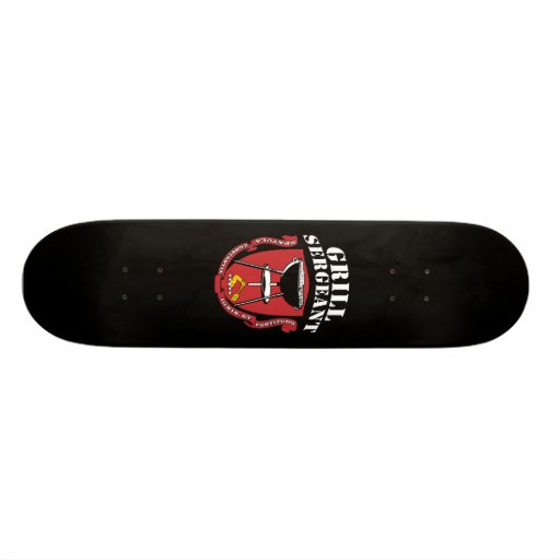 Gril sergent barbecue été 4 juillet skateboards personnalisables