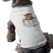 Grille-pain de chat tee-shirt pour toutou