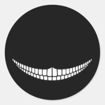 Grimace de Cheshire Autocollants