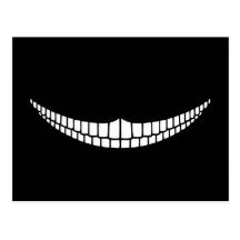 Grimace de Cheshire Carte Postale