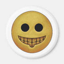 Grimace stupide aimant