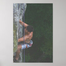 Grimpeur de roche posters