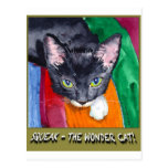 Grincement - le chat de merveille ! carte postale