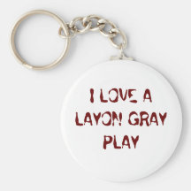 Gris de Layon (porte - clé) Porte-clefs