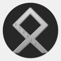 Gris d'Othala Rune Adhésifs
