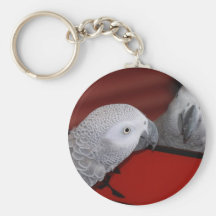 gris du gabon porte-clef