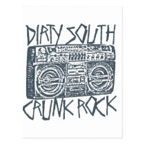 Gris du sud sale de Lil Jon "Boombox " cartes postales