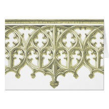 Gris et cartes de note de cathédrale de Buttercrea