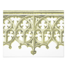 Gris et faire-part de mariage de cathédrale de But