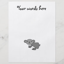 Gris mignon de koala tract