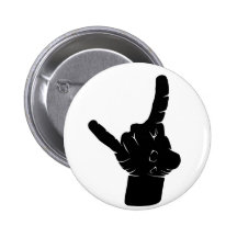 grondcore de concert de rock en métal de klaxons d badge avec épingle