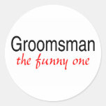 Groomsman (le drôle) autocollants