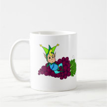 Gros lutin mignon tasse à café