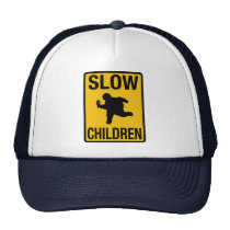 Grosse parodie de plaque de rue d'enfant d'enfants casquettes