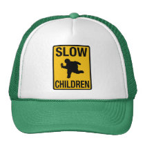 Grosse parodie de plaque de rue d'enfant d'enfants casquettes