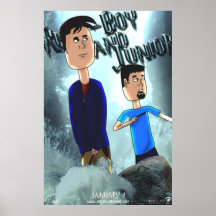 Grossier-Garçon et affiche junior de l'épisode 8