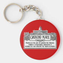 Groucho Marx sur la politique Porte-clefs