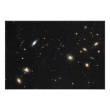 Groupe de coma de galaxies impression photo
