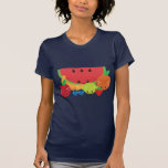 Groupe de fruit de Kawaii T-shirt
