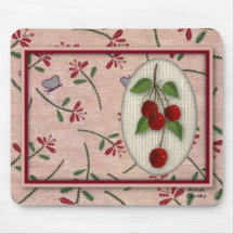 Groupe Mousepad de cerise Tapis De Souris