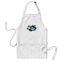 Groupes d'hortensia pourpre tablier