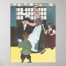 Gruau de Pease chaud, froid de gruau de Pease Posters
