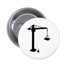 Grue de construction pin's