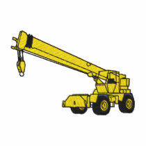 Grue de terrain polos brodés