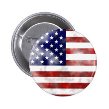 Grunge Etats-Unis Badges Avec Agrafe
