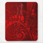 grunge rouge tapis de souris