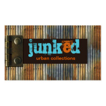 Grunge urbaine de Junk'd Carte De Visite