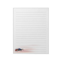 Guêpe de coucou bloc-notes
