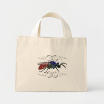 Guêpe de coucou sac fourre-tout