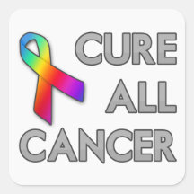 Guérissez tout le Cancer Autocollants
