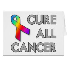 Guérissez tout le Cancer Carte De Vœux