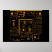 Guerre de MEGAMURAL-The de X-Tropa Posters