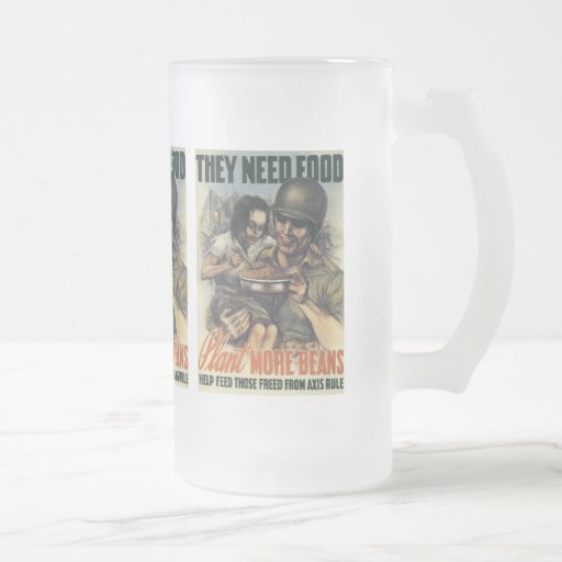 Guerre mondiale d'haricots de plante 2 mugs