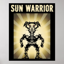 Guerrier #2 de Sun Posters